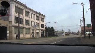 A drive through Youngstown Ohio PT I April 2014 [upl. by Yedsnil279]