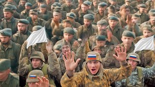 1500 Russian soldiers surrendered after Ukrainian troops destroyed enemy column  Arma 3 [upl. by Akkimat745]