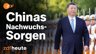 Warum Chinas Bevölkerung schrumpft  auslandsjournal [upl. by Airod]