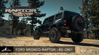 Menacing Bronco Raptor  BDO801 wheels [upl. by Ertnod]