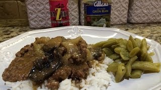 Cube Steak over Rice BeaZells Style [upl. by Clover312]