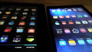 Screen Compare IPS vs TFT Tablet Screen Comparision  Lenovo vs Acer [upl. by Trefler]