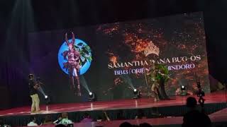 National Costume Competition  Binibining Pilipinas 2023  Samantha Dana Bugos Oriental Mindoro [upl. by Sutelc]