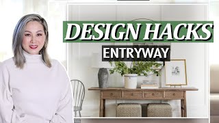 DESIGN HACKS 5 Things Every Entryway Needs  Julie Khuu [upl. by Nagirrek883]