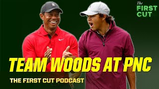 Tiger amp Charlie Woods Finish T5 at the PNC  PGA Tour Investments  The First Cut Podcast [upl. by Aneeb]