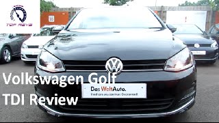 2014 Volkswagen Golf TDI Review [upl. by Androw]