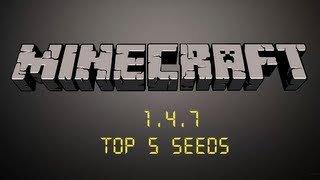 Minecraft 147 Top 5 Seeds [upl. by Leima99]