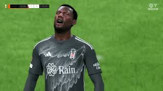 FC 24  AFC Ajax  Beşiktaş  Avrupa Ligi  202425 [upl. by Akcira]