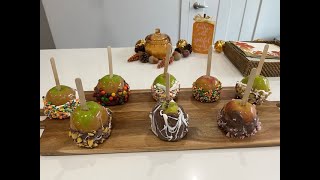 Attempting Caramel Apples [upl. by Hgielah]