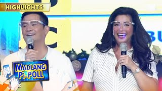 Regine laughs hard at one of the questions in Madalng Pipoll  Its Showtime Madlang Pipoll [upl. by Codie]