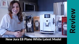 How to use the New Jura E8 Super Automatic Espresso Machine [upl. by Nirraj]