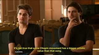 2CELLOS Interview  Al Jazeera Balkans 2013 ENGSUB 22 [upl. by Isman]