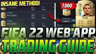 HOW TO TRADE ON THE WEB APP BEST FIFA 22 WEB APP TRADING METHODS FIFA 22 STARTER GUIDE [upl. by Eldorado]