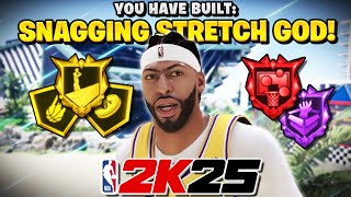 Unstoppable Snagging Stretch God Build Best Rebounding Shooter in NBA 2K25 [upl. by Emee]