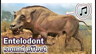 Aggressive Entelodont sound effects Entelodont growls sounds [upl. by Chilson]