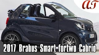 2017 Brabus Smart fortwo Cabrio the design  AampT Design [upl. by Bary]