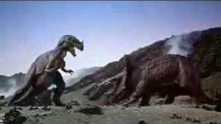 Ceratosaurus vs Triceratops from 1 Million Years BCflv [upl. by Denison]