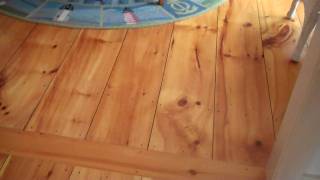 Nantucket Homes Pine Wood Floors [upl. by Annoid]