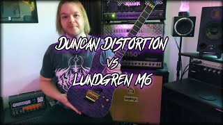 Seymour Duncan Distortion vs Lundgren M6  Direct Pickup Comparison [upl. by Yuk667]