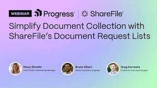 Simplify Document Collection with ShareFiles Document Request Lists [upl. by Uba]