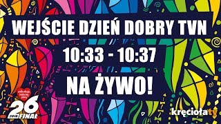 26 Finał WOŚP na żywo Dzień Dobry TVN 1033  1037 [upl. by Atlanta697]