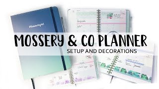 Mossery amp Co Planer 2018  Setup und Dekorationen  Deutsch  Kalender Flipthrough [upl. by Ahseer]