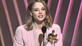 Jodie Foster Wins Best Actress  64th Oscars 1992 [upl. by Llezniuq]