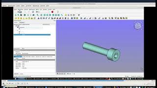 freecad normteil parametrisch einbauen ohne assembly wb anleitung tutorial beispiel metallbau [upl. by Leumas]