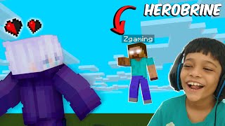 TROLLING MY BROTHER AS HEROBRINE [upl. by Enovaj]