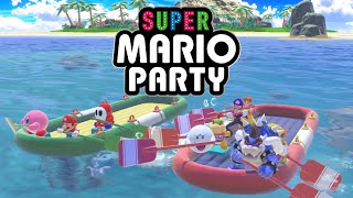 Super Mario Party PARTNER PARTY Brother and Sister Challenge [upl. by Adnawuj]