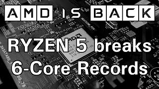 AMD is BACK Ryzen 5 breaking 6Core records OC to 5905 MHz 6C12T [upl. by Isis]