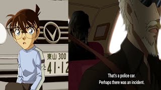 Detective Conan quotA Mysterious Man passes Conan and Police😯quot Rum Karasuma Renya New One  Eng Subs [upl. by Oiram]