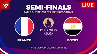 🔴FRANCE vs EGYPT  SEMIFINALS MENS FOOTBALL PARIS OLYMPICS 2024 Preview amp Predictions [upl. by Noscire]