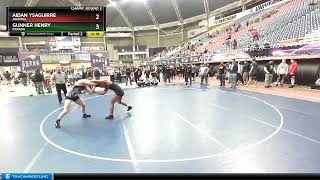 182 Lbs Champ Round 2  Aidan Ysaguirre Arizona Vs Gunner Henry Indiana 2544 [upl. by Ainad]