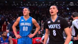 2016 NBA Slam Dunk Contest  Aaron Gordon vs Zach LaVine HD Full [upl. by Naj]