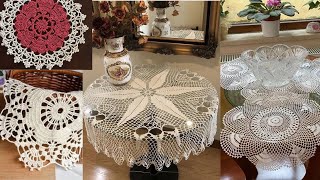 A Collection of Very Awesome Crochet PatternsTableclothsDoilies [upl. by Ilojne330]