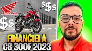 FINANCIEI A CB 300f TWISTER 2023😎🤑 [upl. by Ahtabbat]