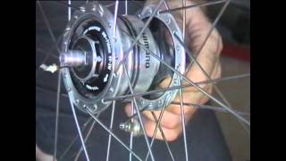 Reparatur Nabendynamo Shimano DH3N80 05 Montage [upl. by Gastineau627]