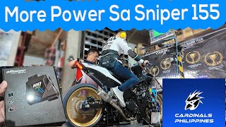 Yamaha Sniper 155 Aracer Racing ECU and Dyno Tune  JCP Racing [upl. by Ttoile]