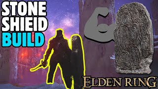 OP FINGERPRINT STONE SHIELD Build Guide Elden Ring [upl. by Ydnak]