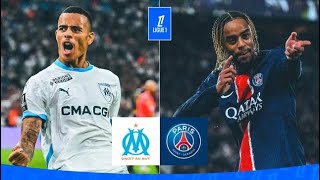 Lolympique de Marseille perd 30 contre le PSG à domicilefootball psg olynpiquedemarselle [upl. by Hammerskjold]