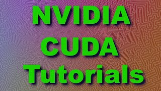 NVIDIA CUDA Tutorial 9 Bank Conflicts [upl. by Reggi]