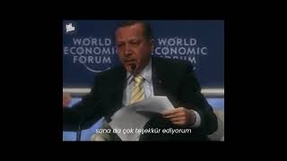 Erdoğan Davos Raconu  One Minute shorts [upl. by Milah]