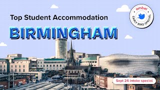 Top Student Accommodations in Birmingham UK Early booking advantage  Amber [upl. by Stinson]