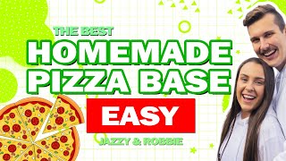 THE BEST Homemade Pizza Base Recipe  EASY Cook WithMe [upl. by Llevart]