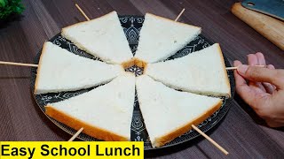 School Lunch kai liay yeh banain  Bread simple recipe  School Lunch Ideas  Quick And Easy [upl. by Melany]