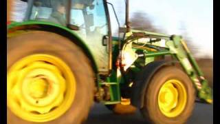 John Deere 5720 Ursus 1002 [upl. by Acinnor]