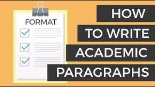 How to write academic paragraph l how to write an essay body section l step by step guide [upl. by Giaimo]