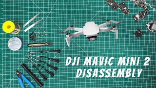 Dji Mavic Mini 2 Disassembly [upl. by Ylrebmyk39]