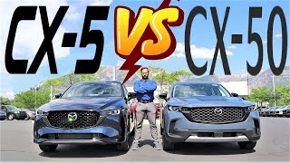 Mazda CX5 Vs Mazda CX50 What Are The Real Differences [upl. by Anay]